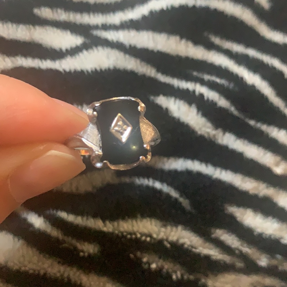 10 kt real gold ring - Picture 3 of 4